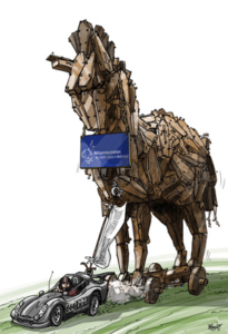 Natuurmonumenten haalt met natuurbegraven een Trojaans paard in huis.